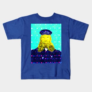 The Postman by Van Gogh (Remix by SABRE) Kids T-Shirt